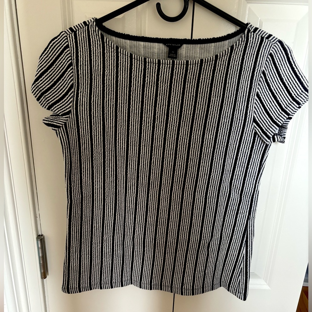 Ann Taylor Textured Shirt